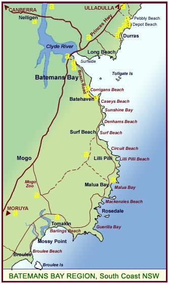 Batemans Bay Region Accommodation
