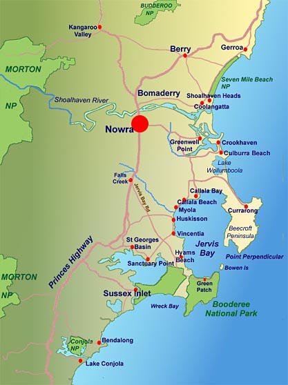 Jervis Bay Map