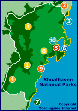 Shoalhaven National Parks mud map
