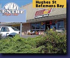 Our shopfront at Batemans Bay