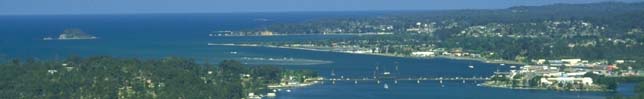 Aerial View of Batemans Bay